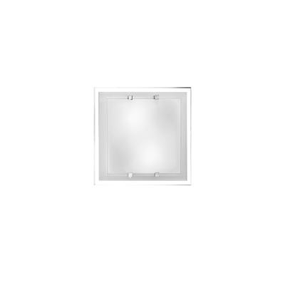 PLAFONIERA IN VETRO BIANCO