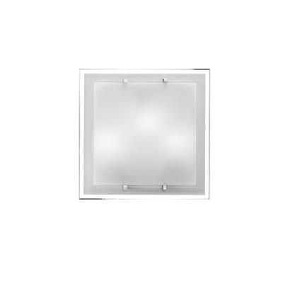 PLAFONIERA IN VETRO BIANCO