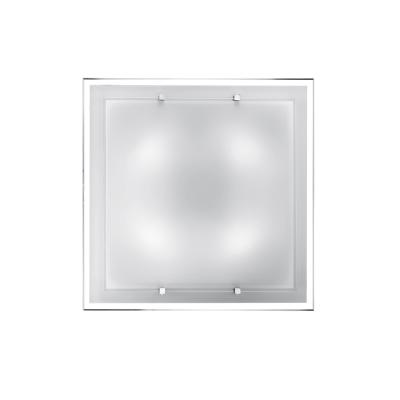PLAFONIERA IN VETRO BIANCO