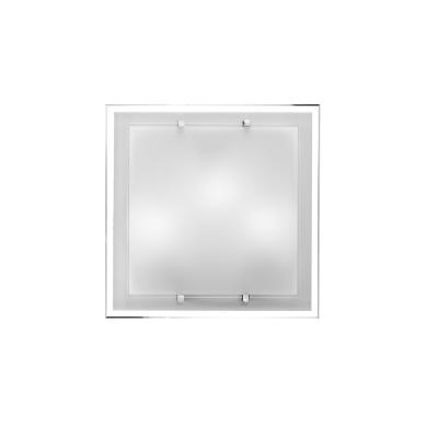 PLAFONIERA IN VETRO BIANCO